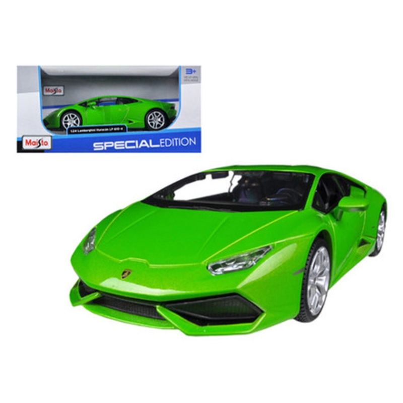 Lamborghini Huracan LP610-4 Green 1/24 Diecast Model Car by Maisto