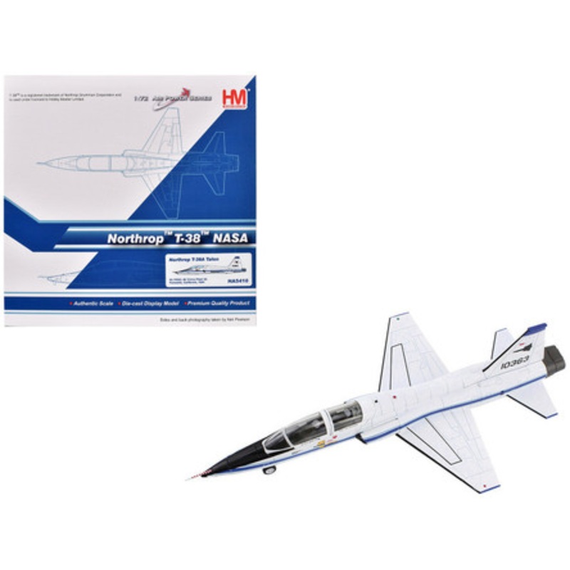 Northrop T-38A Talon Trainer Aircraft "65-10363 Air Force Plant 42 Palmdale CA" (1984) United States Air Force "Air Power Series" 1/72 Diecast Model by Hobby Master