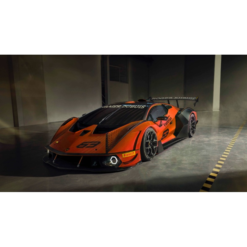 1/18 MR Collection Lamborghini Essenza SCV12 (Arancio Atlas) Resin Car Model