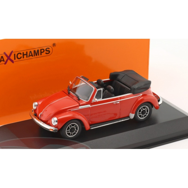 1/43 Minichamps 1979 Volkswagen VW Beetle 1303 Convertible (Red) Car Model