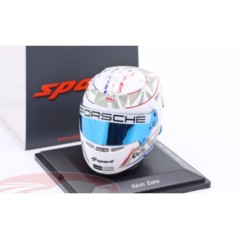 1/5 Spark 2022 Kevin Estre #92 Porsche GT Team 24h LeMans Helmet Model