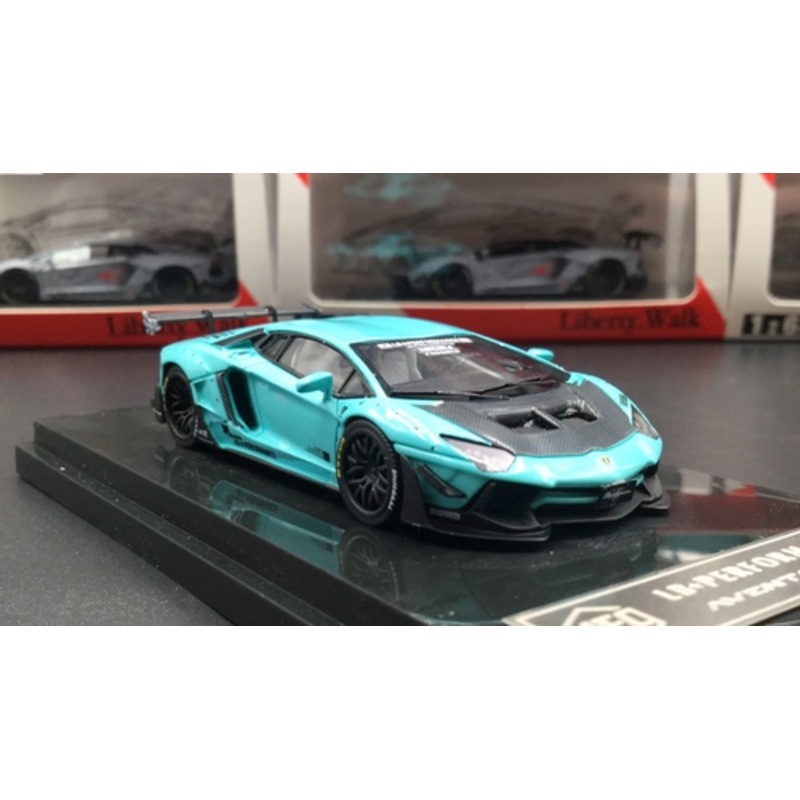 1/64 JEC Lamborghini Aventador LP700-4  works 2.0  TIFFANY Blue