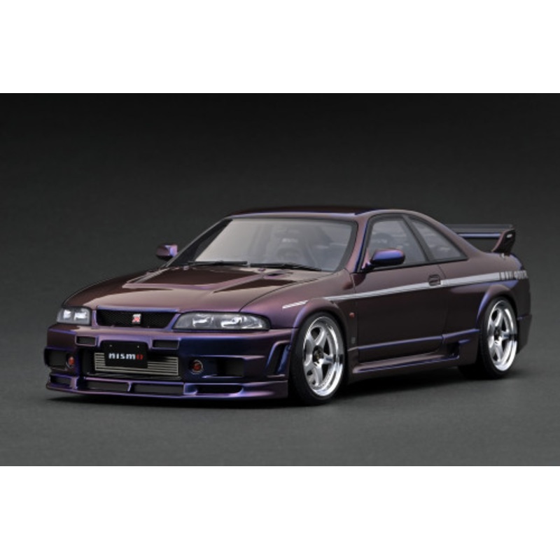 1/18 IG Ignition Model Nissan Skyline GT-R GTR R33 Nismo 400R (BCNR33) (Purple) Car Model