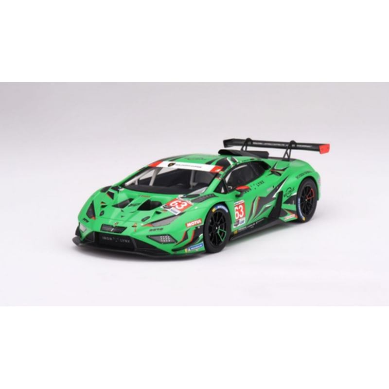 1/18 Top Speed Lamborghini Huracn GT3 EVO2 #63 Iron Lynx 2023 IMSA Resin Car Model