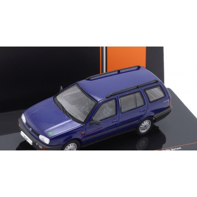 1/43 Ixo 1994 Volkswagen VW Golf III 3 Variant (Blue Metallic) Car Model