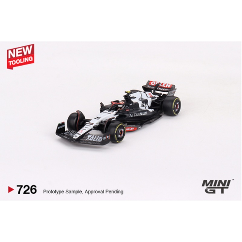 1/64 MINI GT AlphaTauri AT04 #22 Yuki Tsunoda 2023 F1 2023 Australian GP