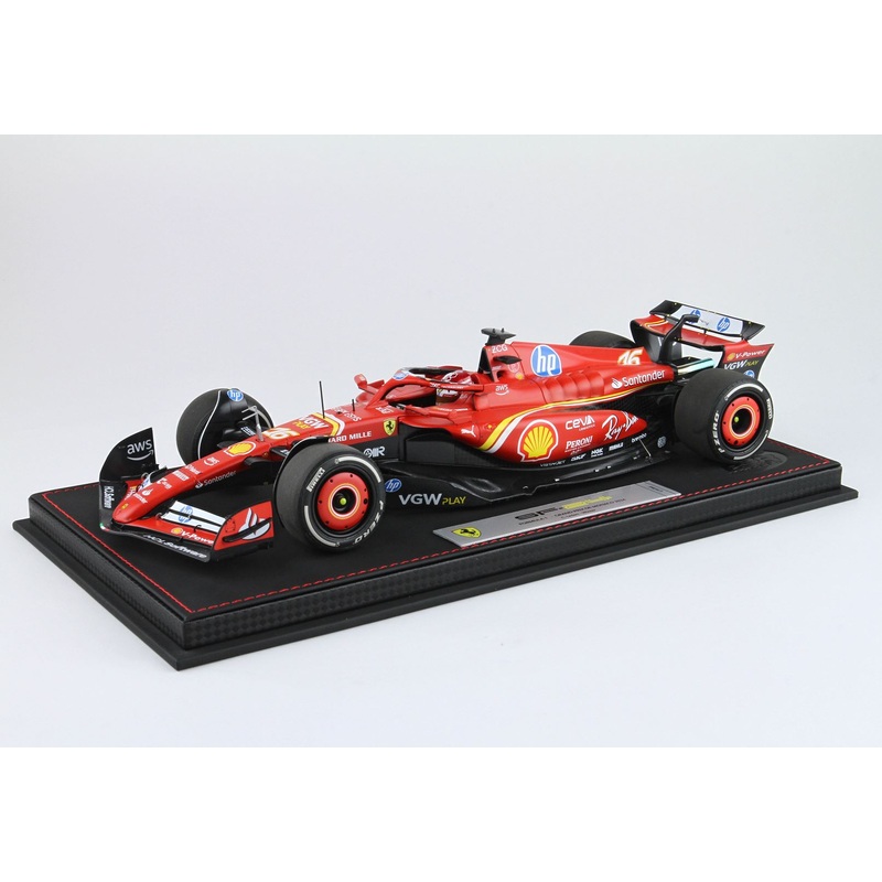 Ferrari - F1 SF-24 n16 (2024) 1:18 Luxury Case - Charles Leclerc - Winner Monaco GP - BBR