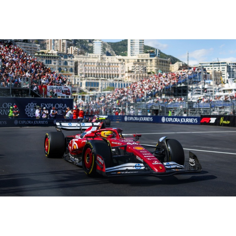 [Preorder] BBR x MINICHAMPS 1:43 FERRARI SF-25 - LEWIS HAMILTON - MONACO GP 2025 BBR254544