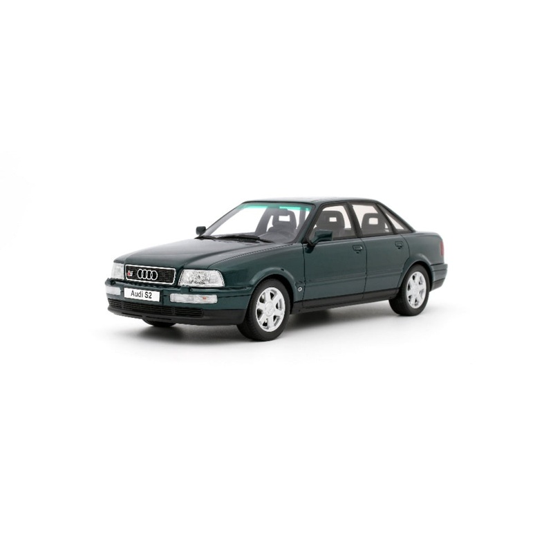 [Preorder] OttO 1:18 AUDI S2 SEDAN GREEN 1993 OT1101