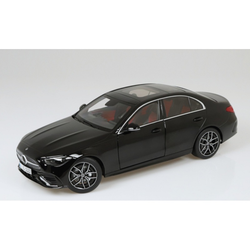 1/18 NZG Mercedes-Benz C-Class W206 (Obsidian Black Metallic) Diecast Car Model