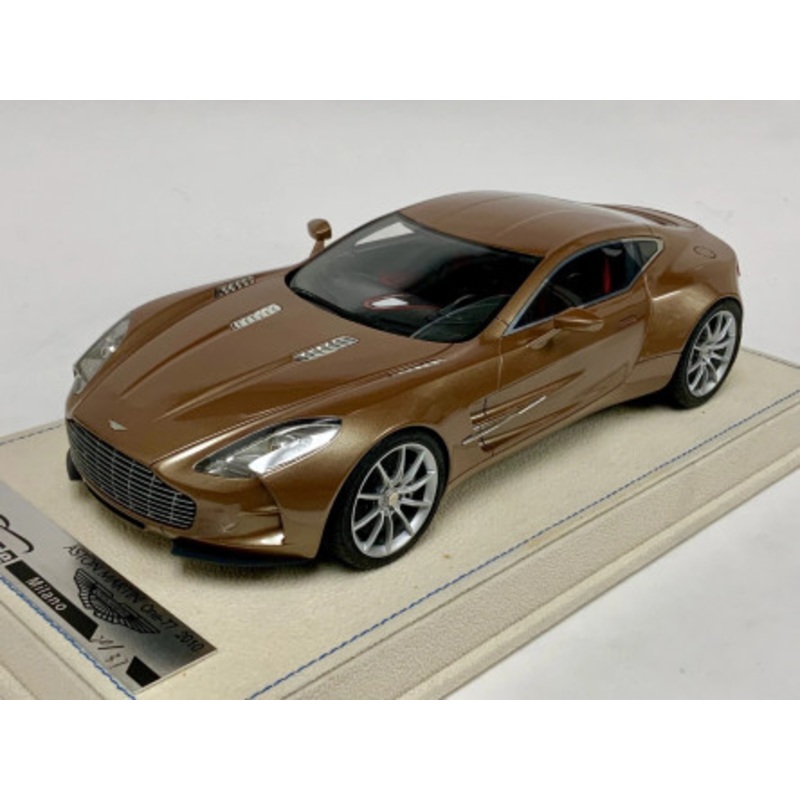 1/18 Tecnomodel Aston Martin One-77 ONE77 (Bronze Brown) Resin Car Model