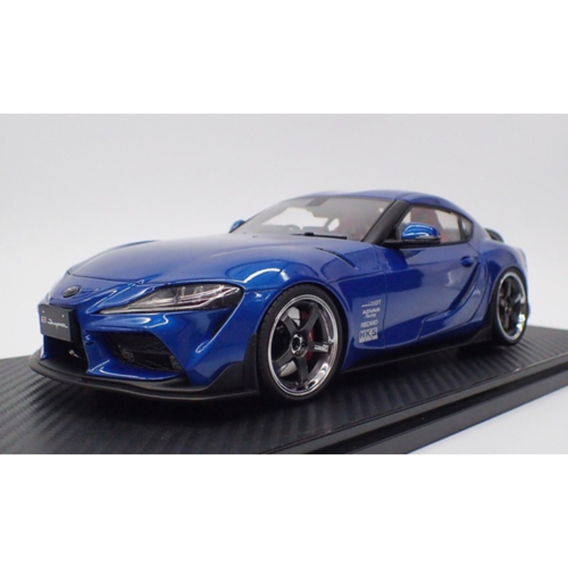 1/18 Toyota GR Supra RZ (A90) Blue Metallic (Ignition Model)
