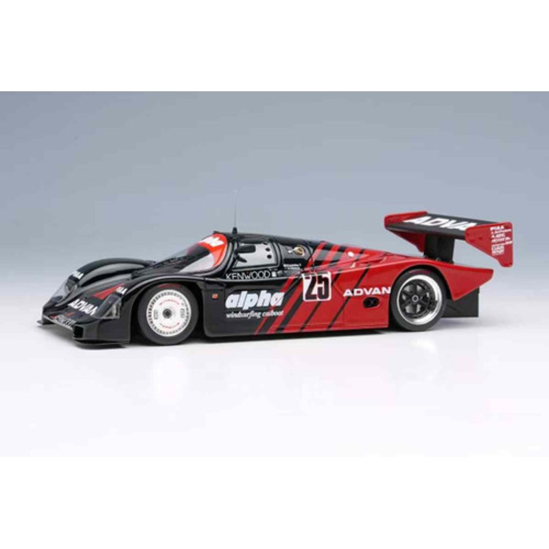 1/43 Makeup 1989 Porsche 962C Advan Alpha Nova JSPC Fuji 500KM #25 6th Car Model