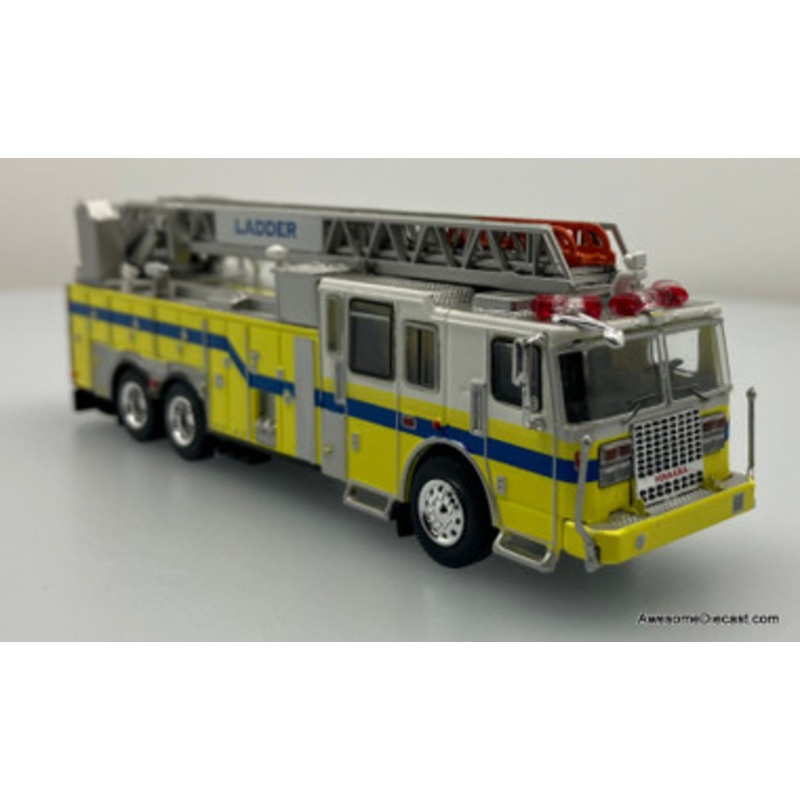 PCX87 1:87 Ferrara Ultra Ladder Truck, Yellow/White