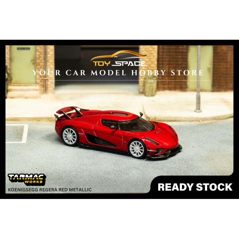 [TARMAC WORKS] 1:64 Koenigsegg Regera Red Metallic - GLOBAL64