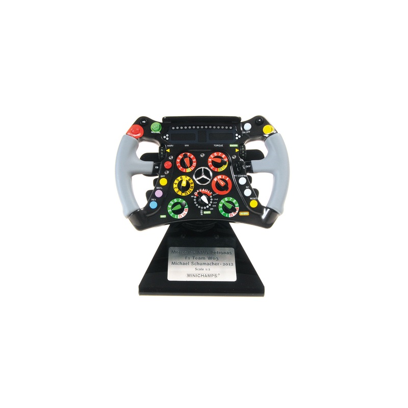 Volante - Mercedes AMG W03 (2012) 1:2 - Michael Schumacher - Minichamps