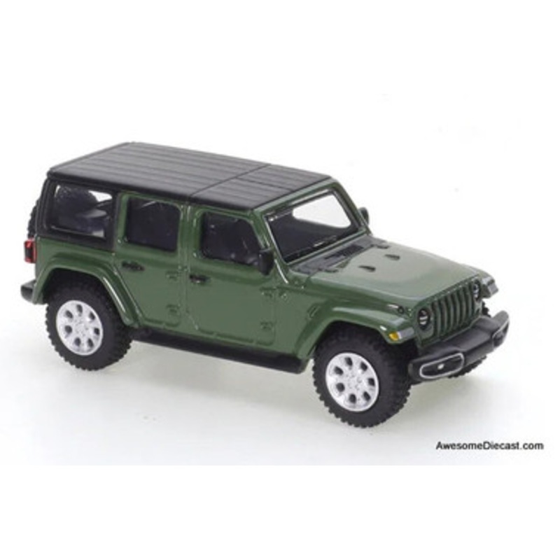 XCar Models 1:64 Jeep Wrangler Sahara, Green