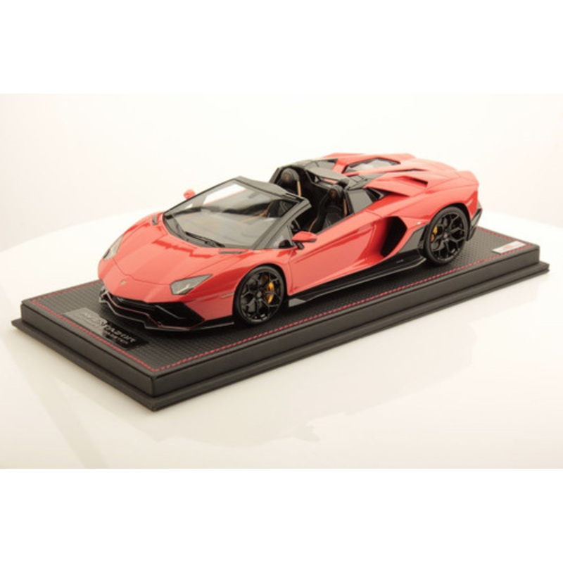 1/18 MR Collection Lamborghini Aventador LP780-4 Ultimae Roadster (Arancio Xanto Orange) Resin Car Model Limited
