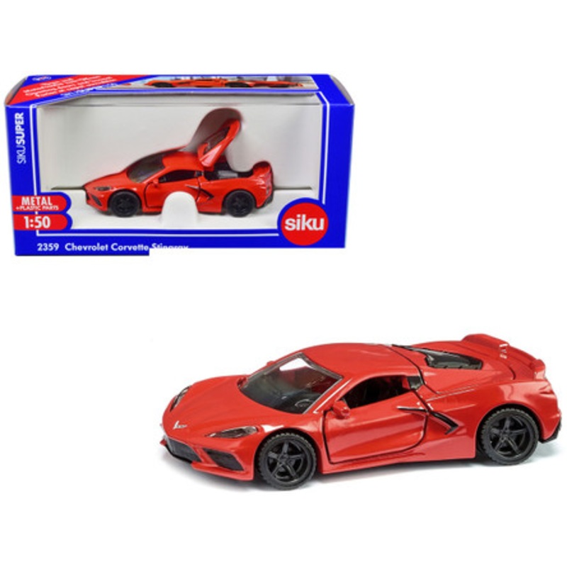 Chevrolet Corvette Stingray Red 1/50 Diecast Model by Siku