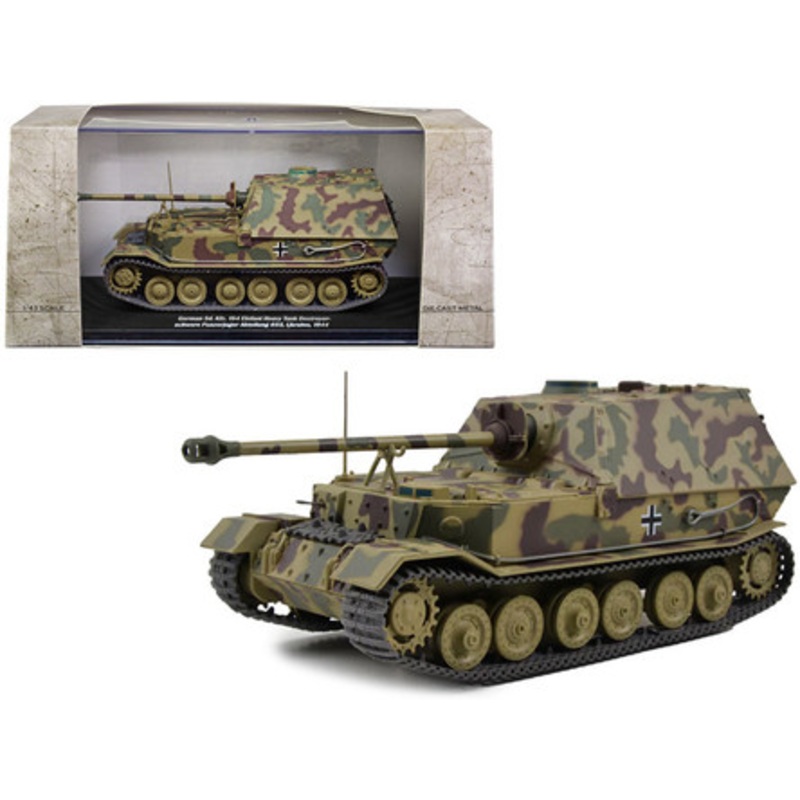 German Sd. Kfz. 184 Elefant Heavy Tank Destroyer "Schwere Panzerjager Abteilung 653 Ukraine 1944" 1/43 Diecast Model by AFVs of WWII