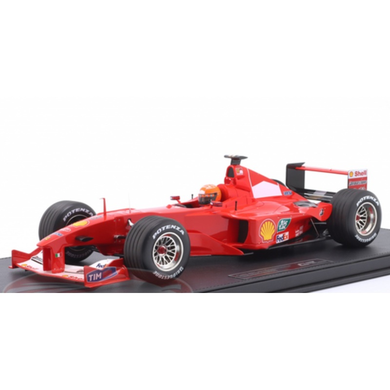 1/12 GP Replicas 2000 Formula 1 Michael Schumacher Ferrari F1-2000 #3 Pole Position & Winner Italian GP (Monza) Formula 1 World Champion 2000 Car Model