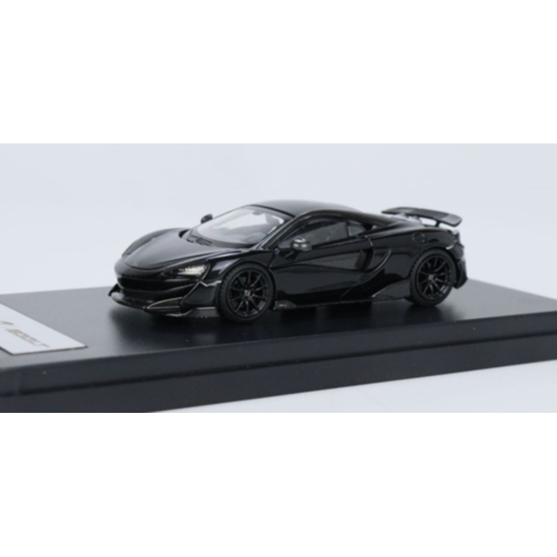 1/64 LCD McLaren 600LT Black Diecast Car Model
