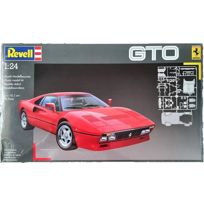 Ferrari GTO 1:24 Revell plastic scale model cars kit