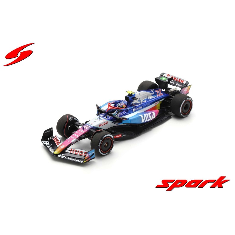 VISA - Cash App RB F1 VCARB 01 (2024) 1:43 - Yuki Tsunoda - Miami GP - Spark