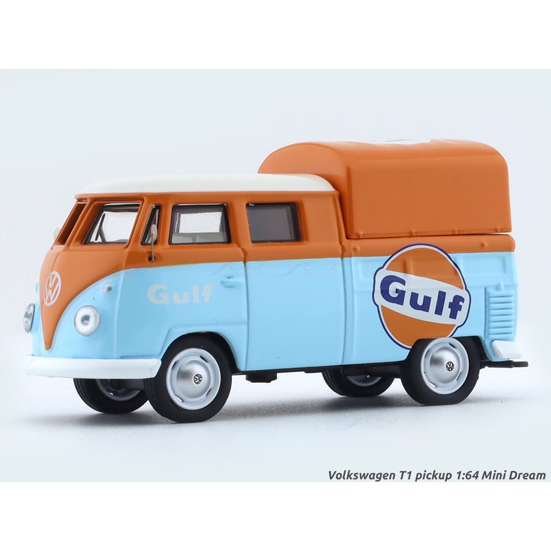 Volkswagen T1 pickup gulf 1:64 Mini Dream diecast scale model collectible