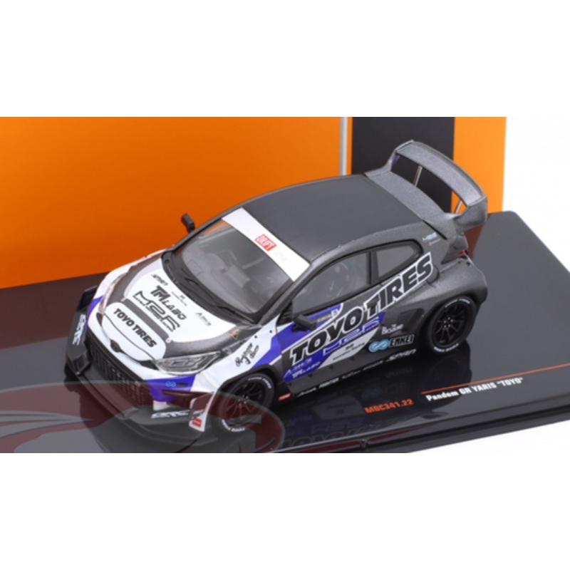 1/43 Ixo Toyota Pandem GR Yaris RHD Toyo Tires Car Model