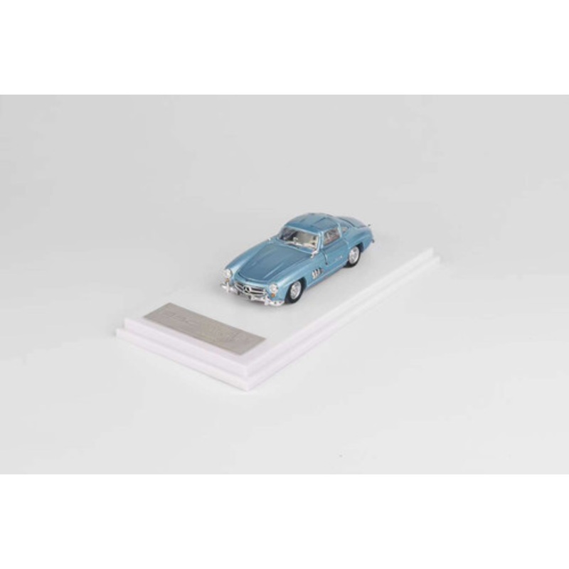 1/64 BSC Mercedes-Benz 300 SL (Ice Blue) Diecast Car Model