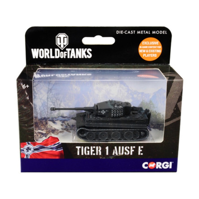 Tiger I Ausf. E Heavy Tank Germany "World of Tanks" Video Game Diecast Model by Corgi