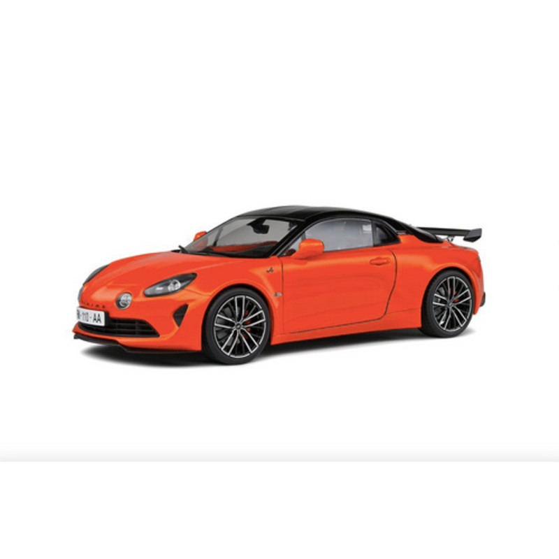 1/18 Solido 2022 Alpine A110 (Orange Metallic) Diecast Car Model