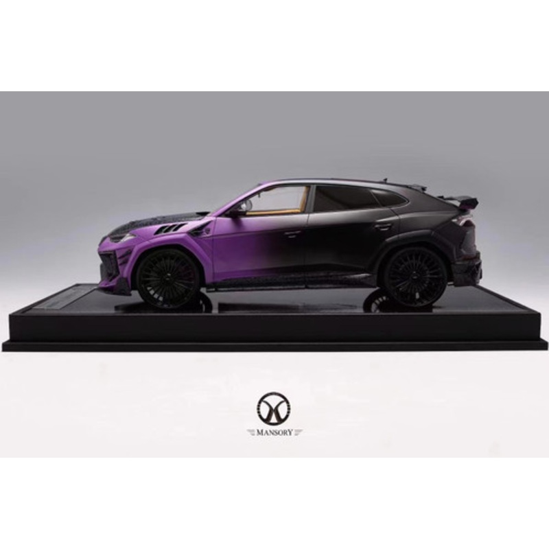 1/18 Timothy & Pierre TP Mansory Lamborghini Venatus Urus (Violet Purple & Black) UAE 50th Anniversary Edition Resin Car Model Limited 99 Pieces