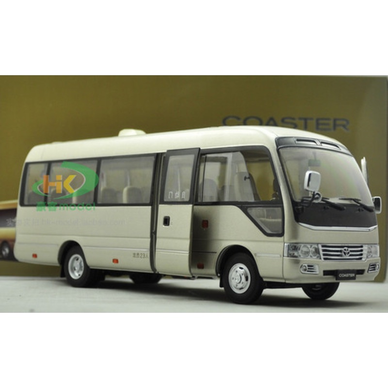 1/24 Dealer Edition Toyota Coaster Bus Diecast Car Model