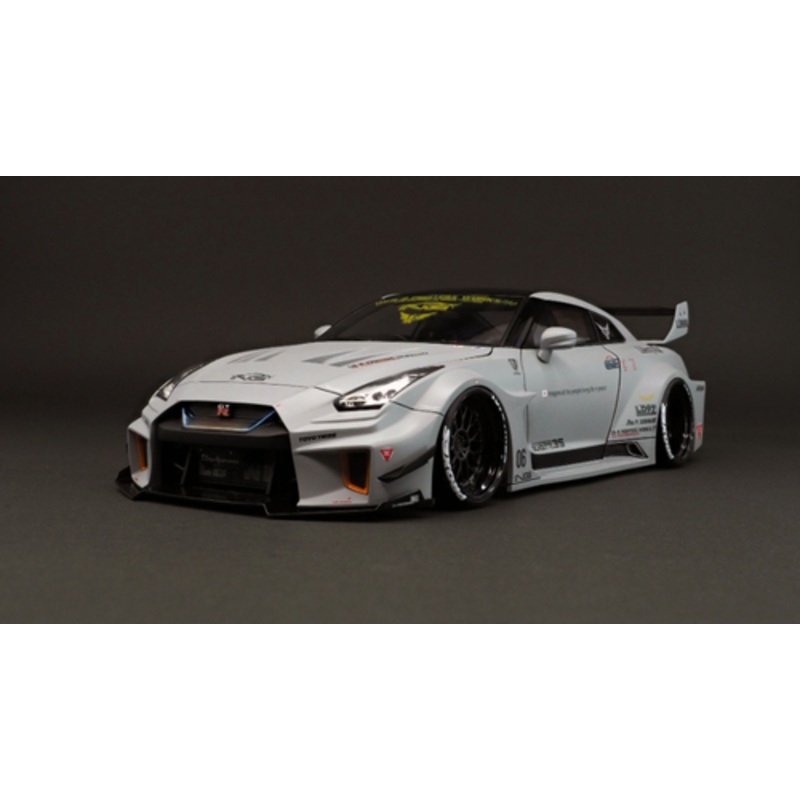 1/18 Ignition Model LB-Silhouette WORKS GT Nissan 35GT-RR Matte Gray Resin Car Model