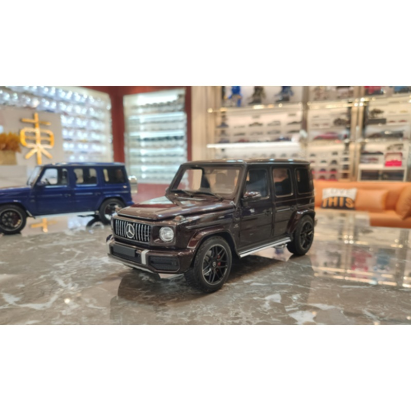 1/18 Mercedes-Benz G63 AMG (Dark Red Metallic) Car Model
