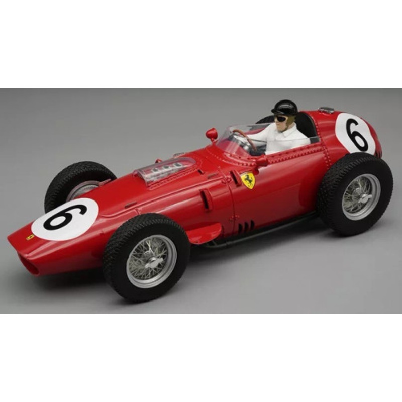1/18 Tecnomodel 1959 Formula 1 Dan Gurney Ferrari Dino 246F1 #6 2nd Germany GP Car Model