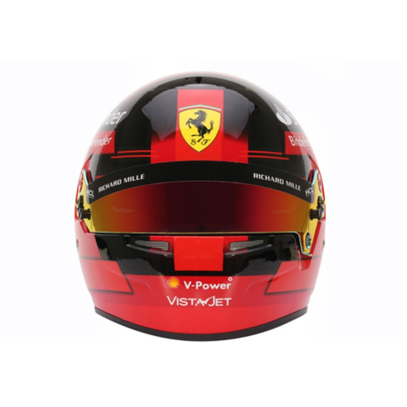 1/2 BBR 2023 Formula 1 Ferrari Team Carlos Sainz Helmet Model