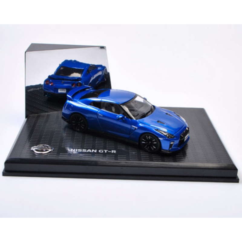 1/43 Kyosho 2020 Nissan Skyline GT-R GTR R35 (Blue Metallic) Diecast Car Model