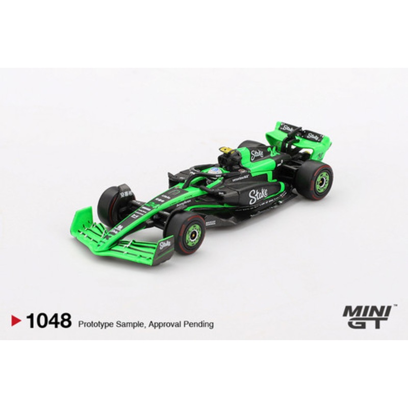 1/64 Mini GT 2024 Formula 1 Kick Sauber C44 #24 Guanyu Zhou Diecast Car Model