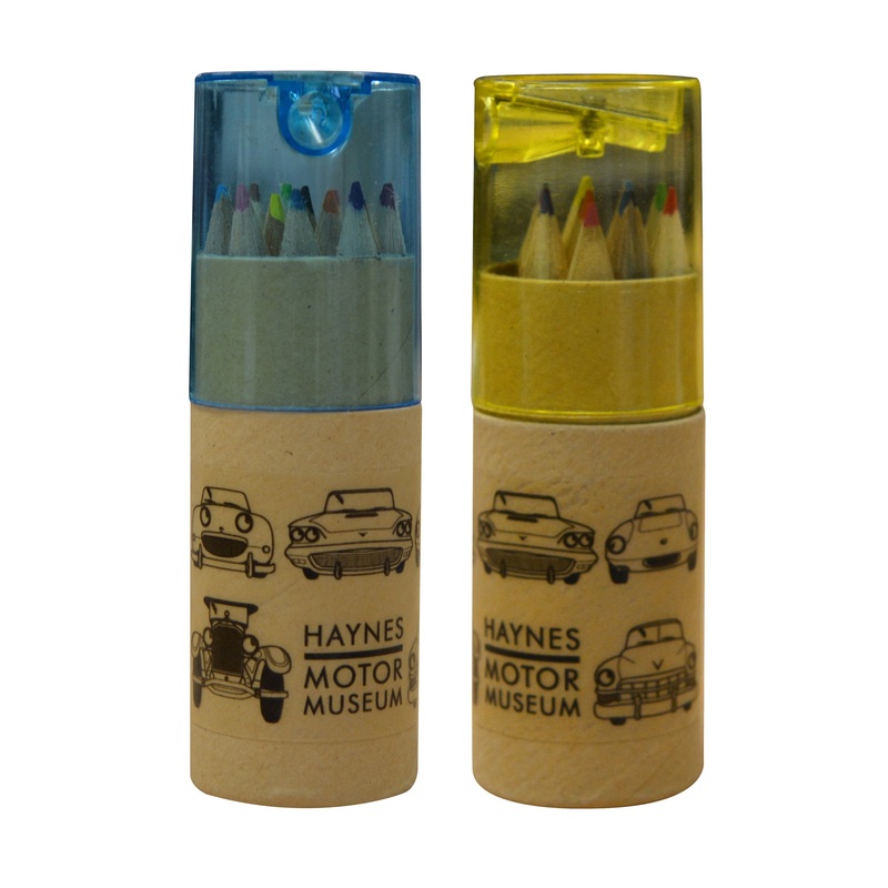 Tube of 12 Colouring Pencils Yellow