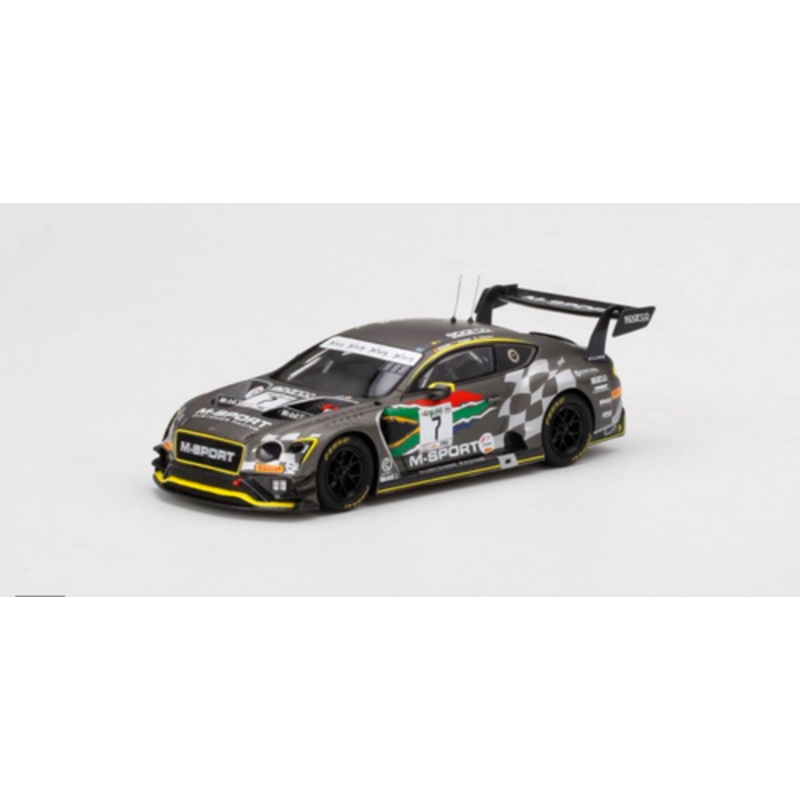 1/43 TSM Bentley Continental GT3 #7 2020 Intercontinental GT Resin Car Model