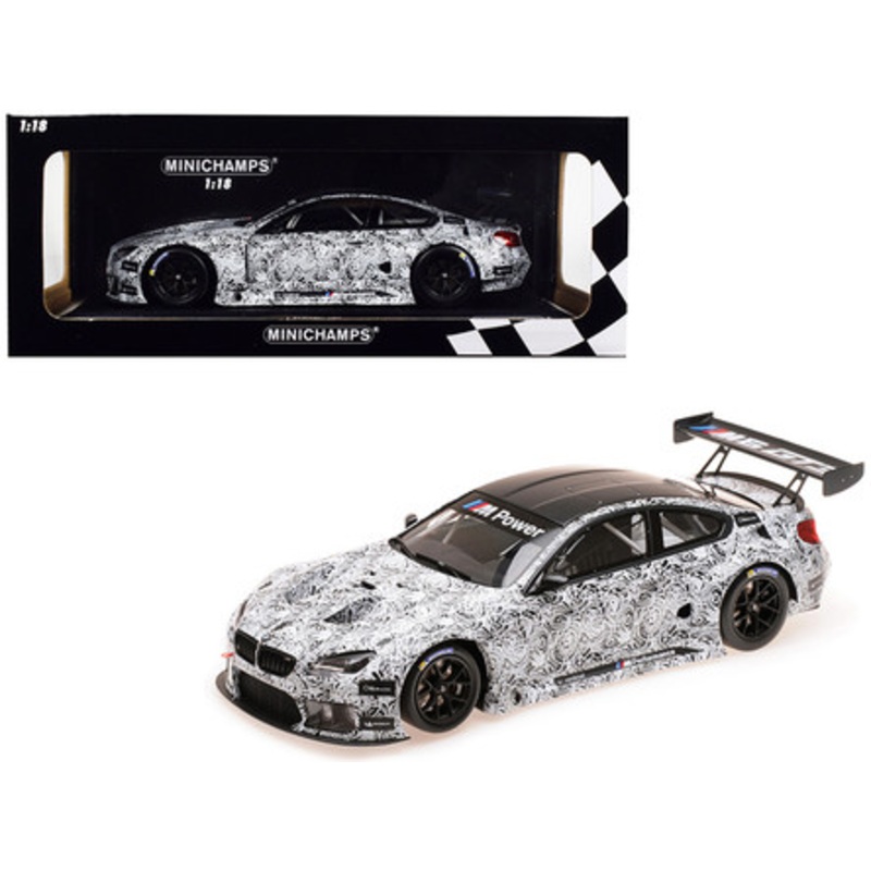 BMW M6 GT3 Presentation SPA 2015 Limited Edition to 504 pieces Worldwide 1/18 Diecast Model Car by Minichamps