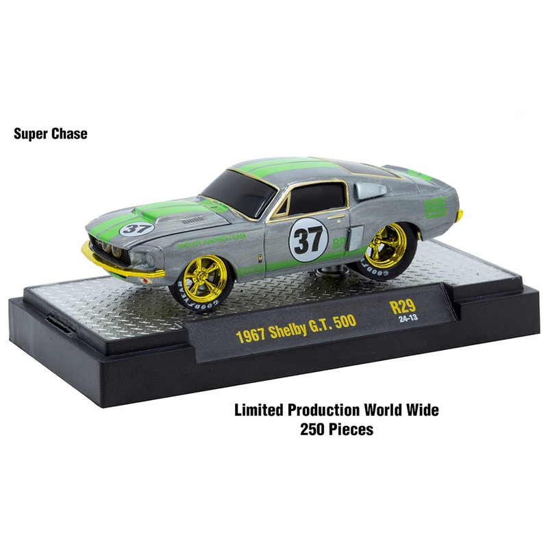 "Ground Pounders" 6 Cars Set Release 29 IN DISPLAY CASES Limited Edition 1/64 Diecast Model Cars by M2 Machines