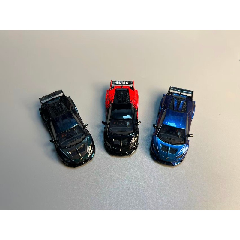 [Preorder] Flame 1:64 Lamborghini Huracan GT LP610 (3 Versions) Chameleon Blue