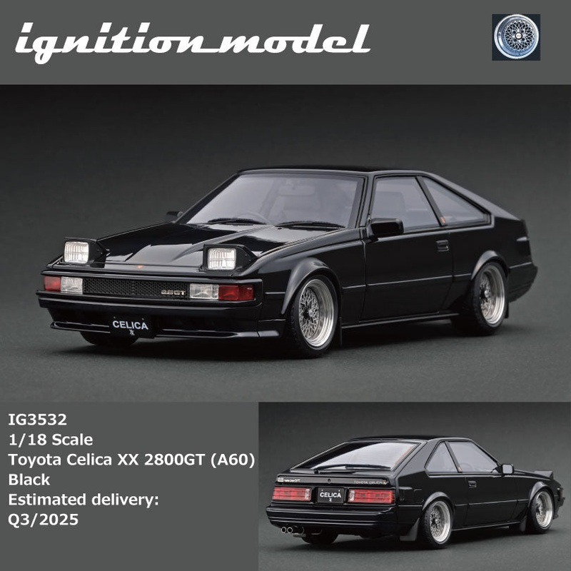 [Preorder] Ignition Model 1:18 Toyota Celica XX 2800GT (A60) Black