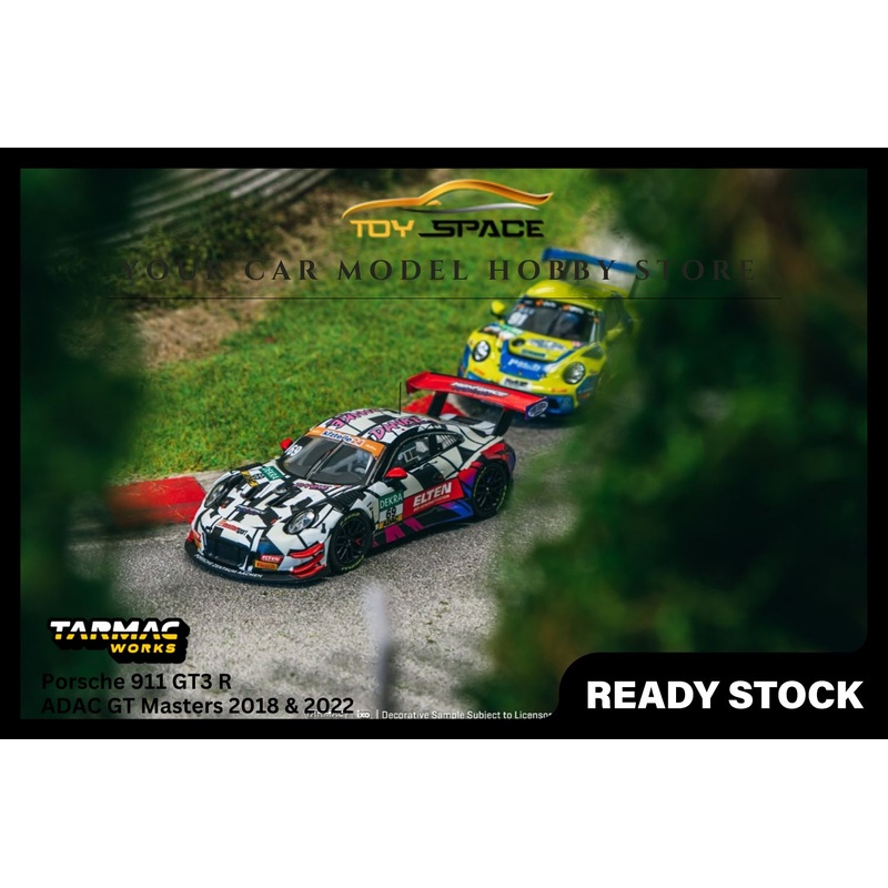 [TARMAC WORKS] 1:64 Porsche 911 GT3 R ADAC GT Masters 2018 & 2022 Vice Champion [Bundle]