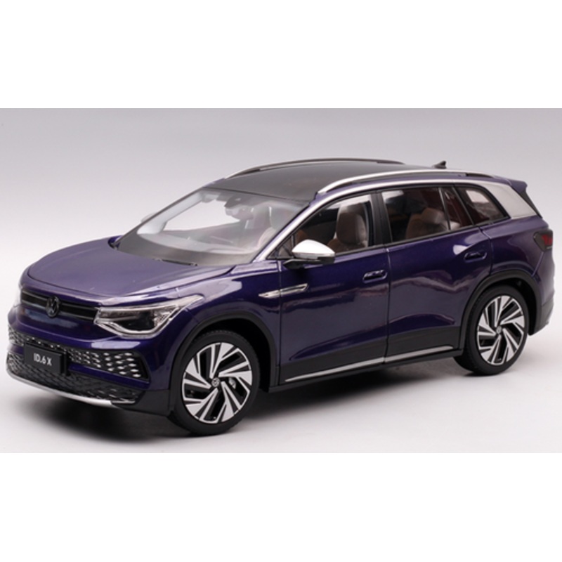 1/18 Dealer Edition Volkswagen VW ID.6X ID6X (Purple) Diecast Car Model