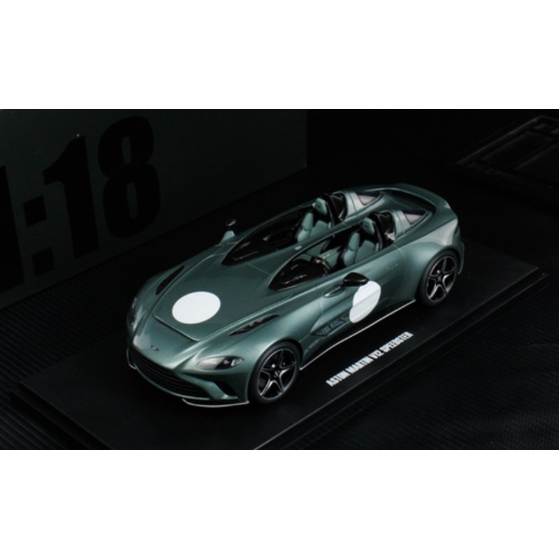 1/18 GT Spirit Aston Martin V12 Speedster (Grey Green) Car Model